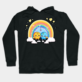 Kawaii Couple Pride Love Forever Hoodie